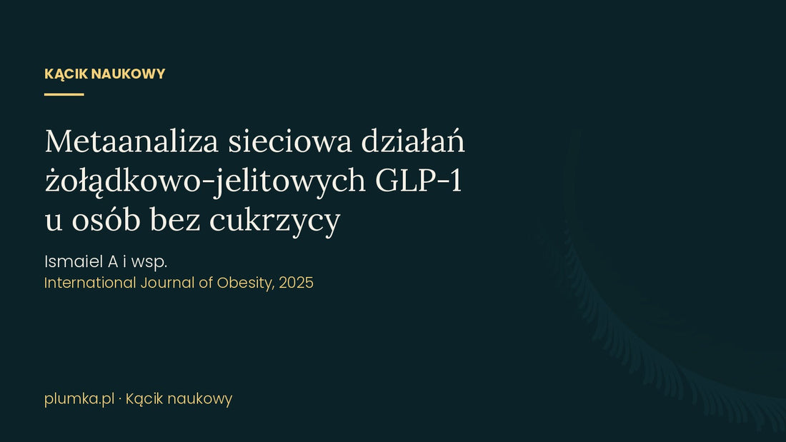 Nudności, wymioty, biegunka przy GLP-1: metaanaliza sieciowa badań