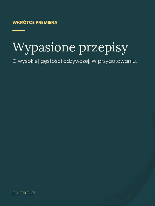 Okładka ebooka Wypasione przepisy — wkrótce premiera